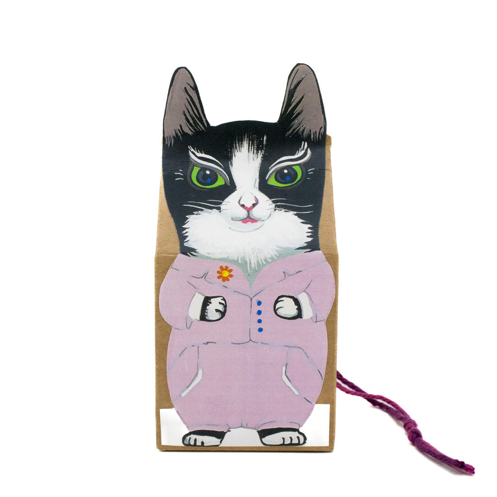 Tiny Treasures - Tuxedo Cat Surprise Box