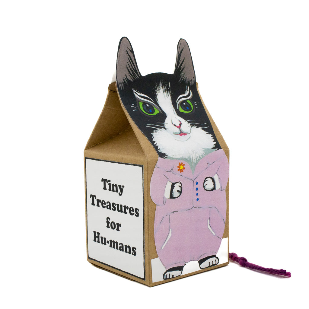 Tiny Treasures - Tuxedo Cat Surprise Box