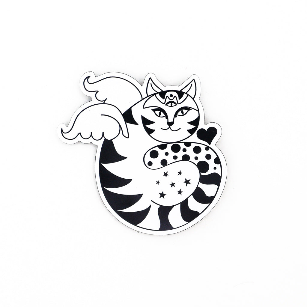 GiftyKitty Flying Cat - Magnet