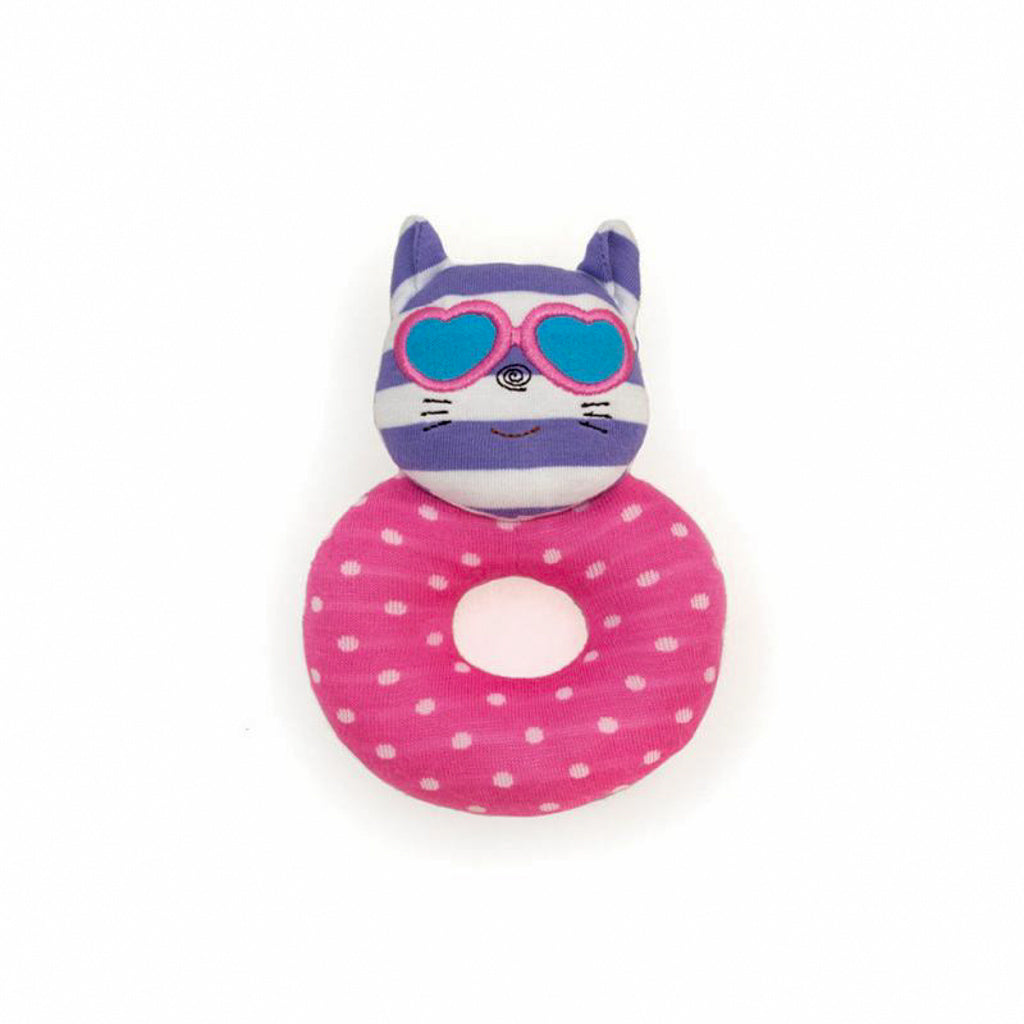 Catnap Kitty - Teething Rattle