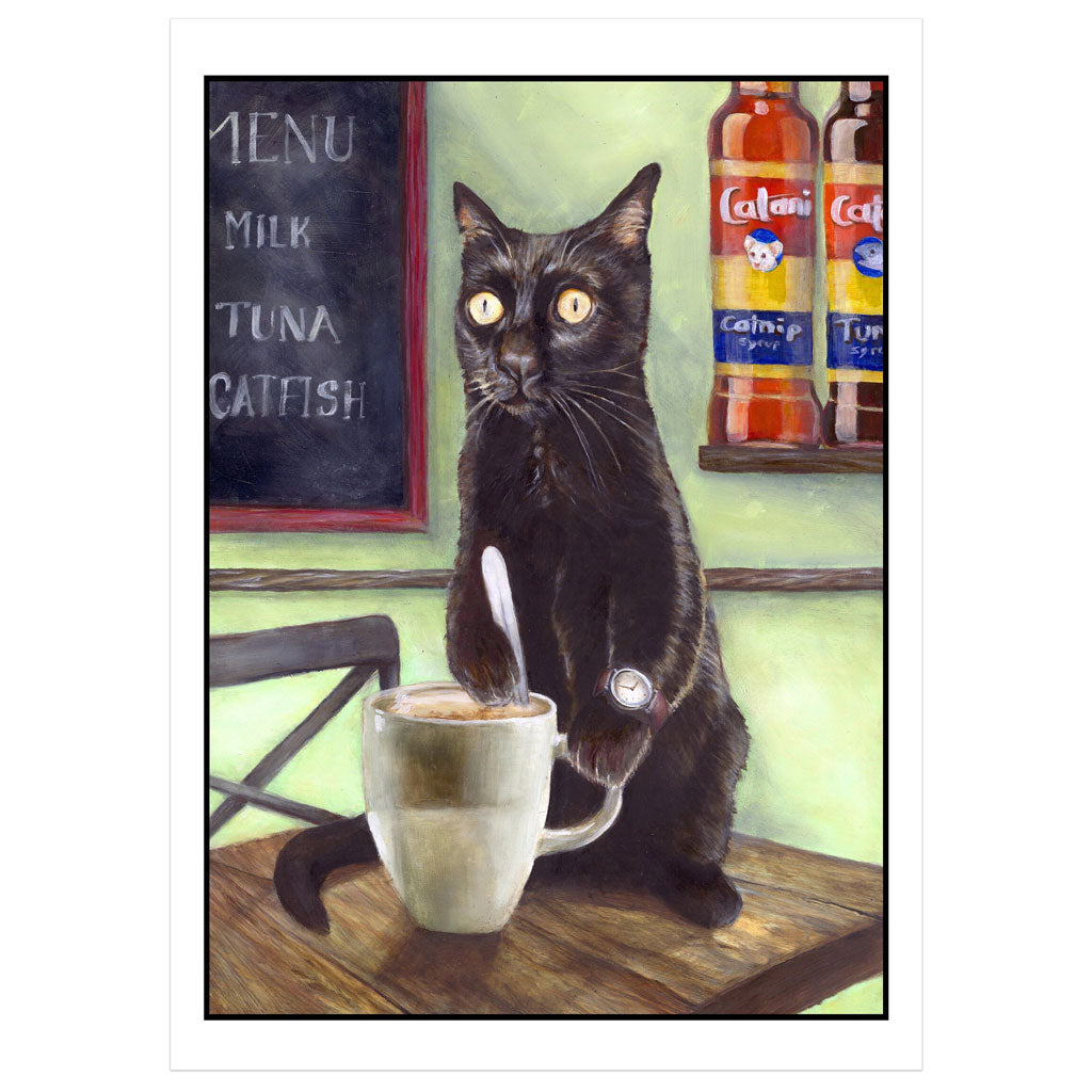 Coffee Cat - Print