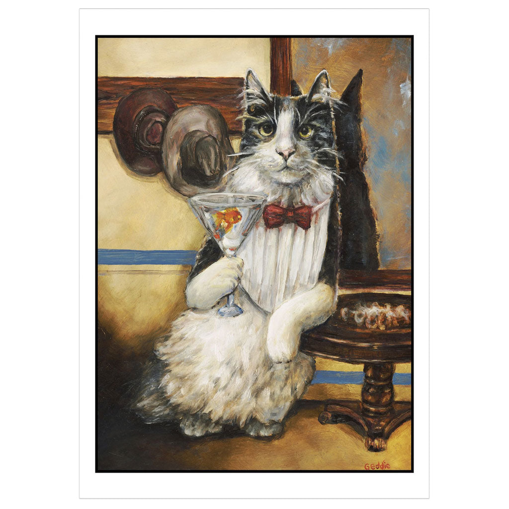 Fancy Cat - Print