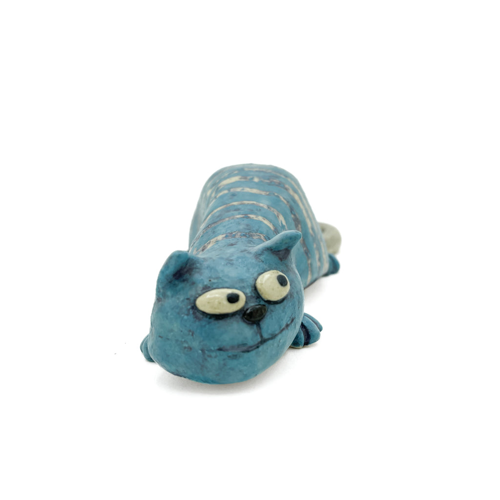 Playful Blue - Ceramic Figurine