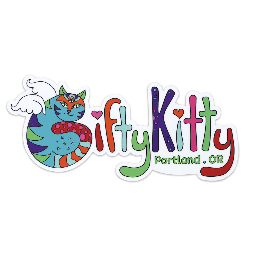 GiftyKitty Bumper Sticker