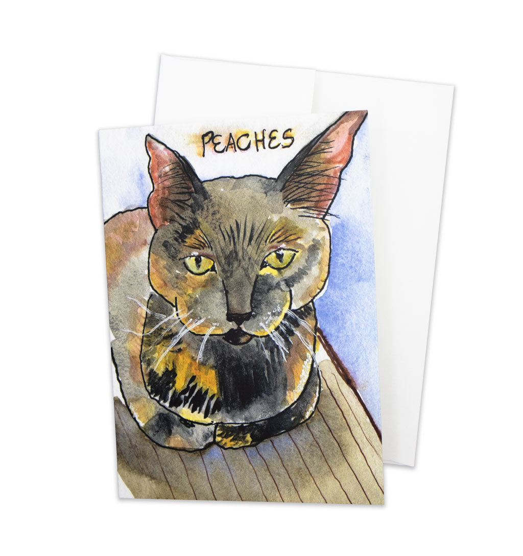 Peaches - Greeting Card