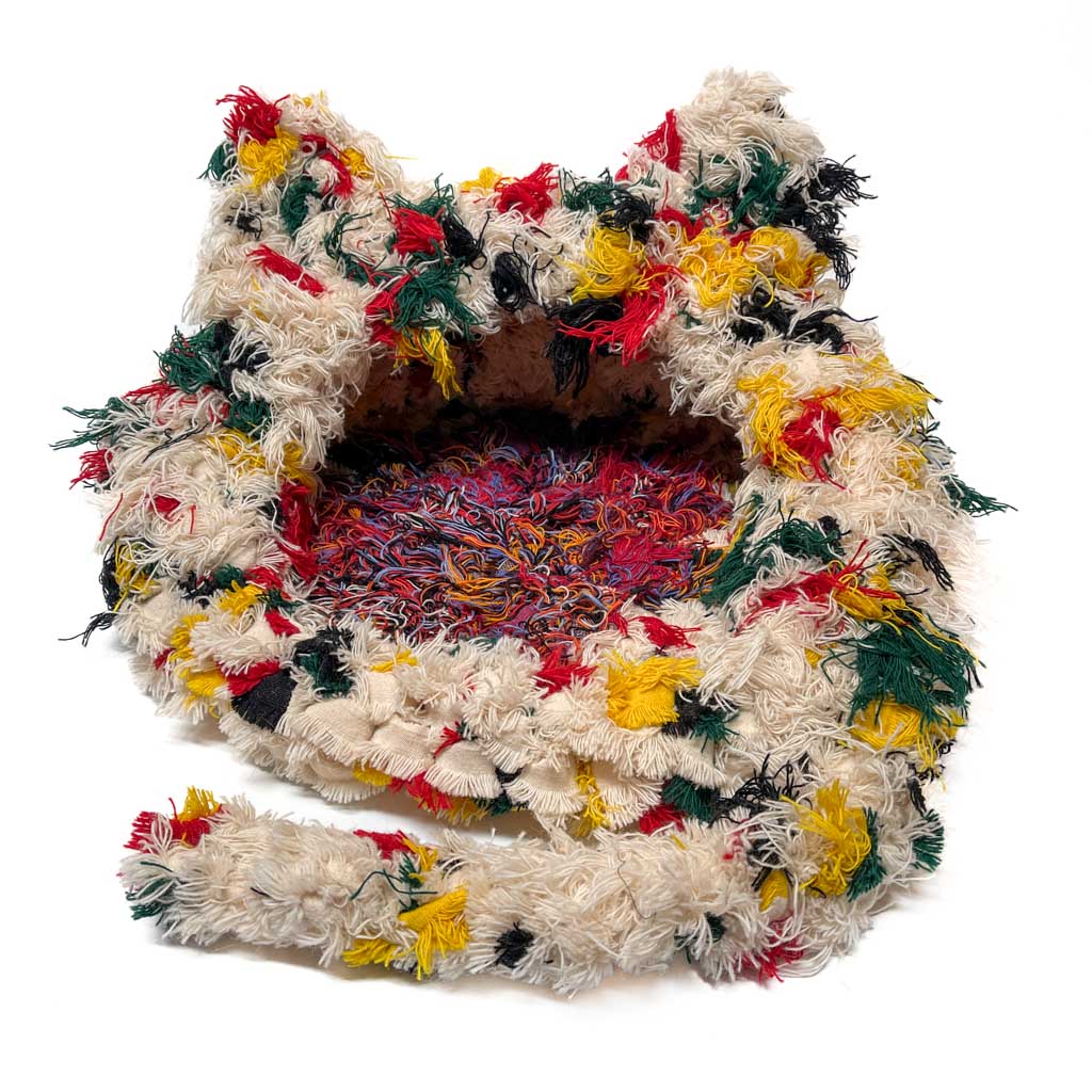 Multi Color Cat Bed - Merino Wool