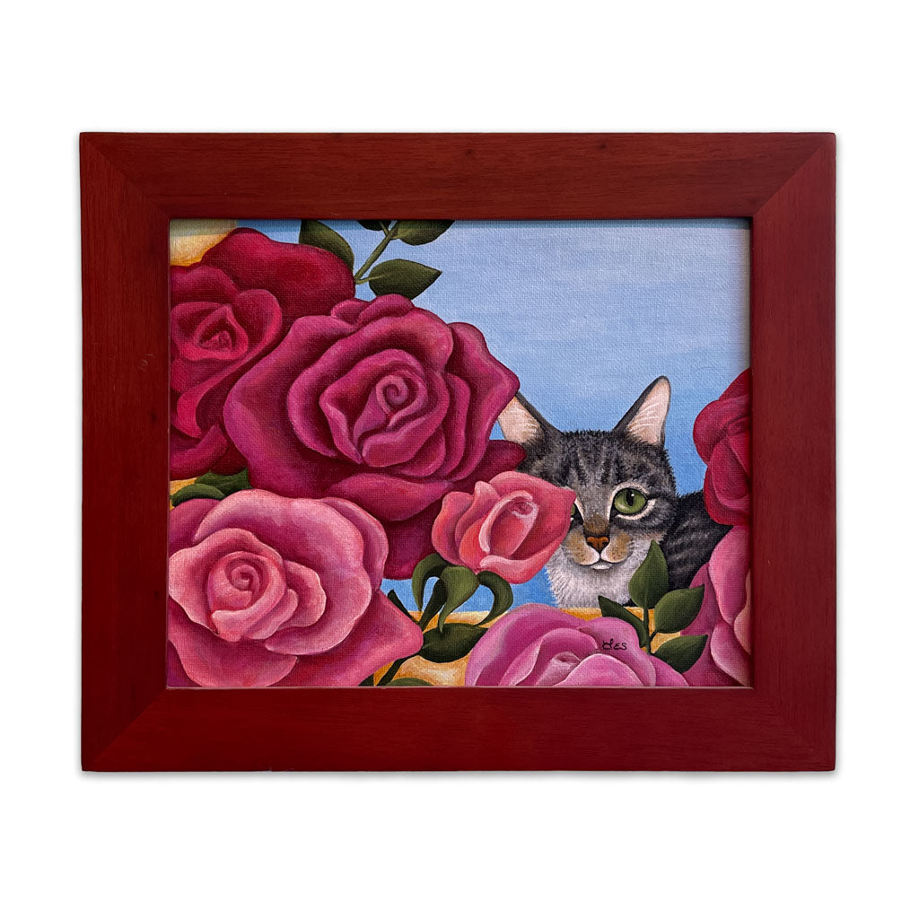 A Rosy Outlook - Original Painting