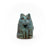 Tiny Teal Cats - Handmade Ceramic