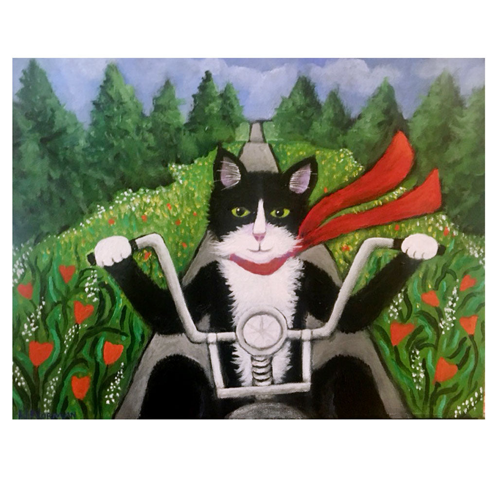 Wildboy Rides Again - Original Painting