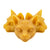 Three Eye Cat - Pure Beeswax Candle