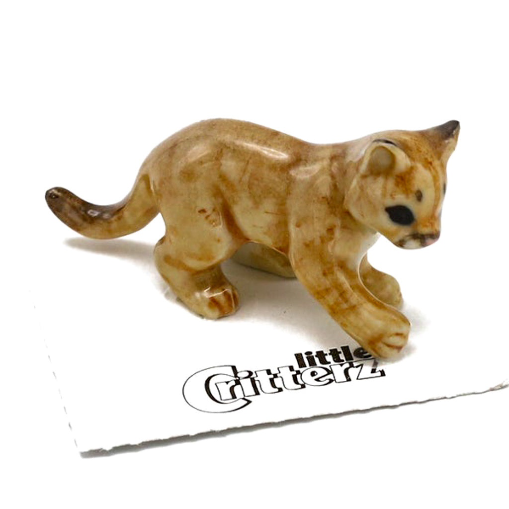 Renegade The Cougar Cub - Porcelain Miniature Figure
