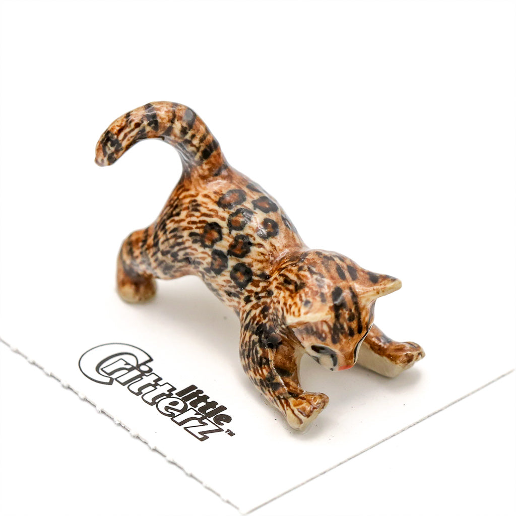 Simba The Bengal Kitten - Porcelain Miniature Figure