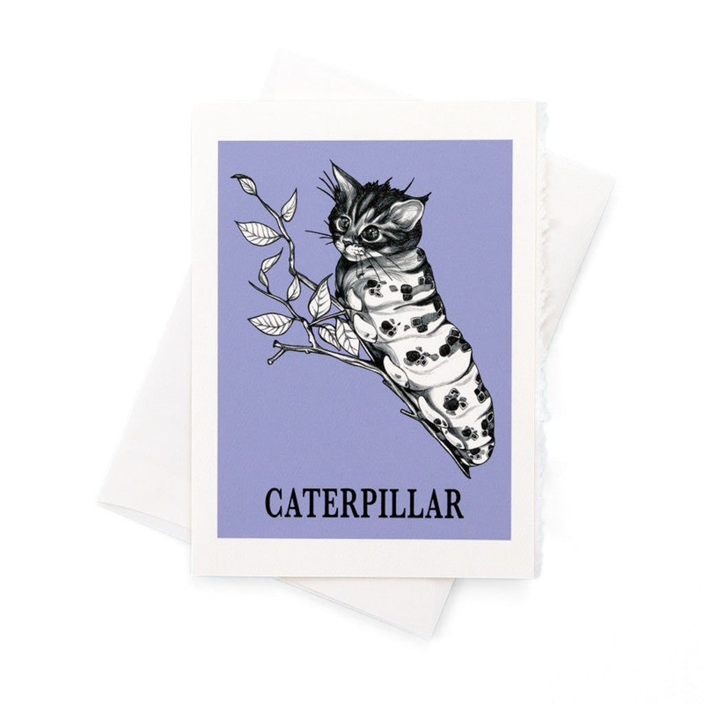 Caterpillar - Greeting Card