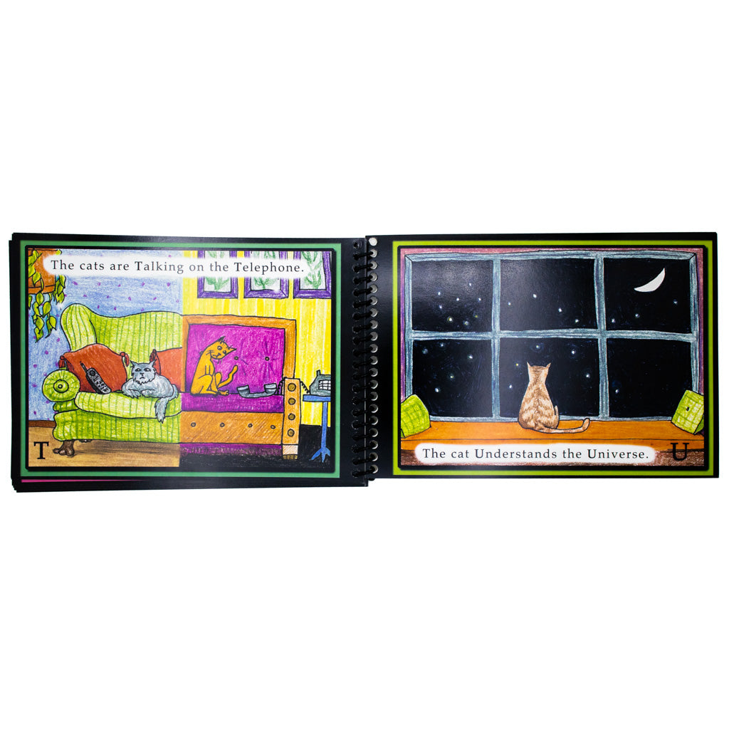 The Alphabet Book of Cats - Children Book