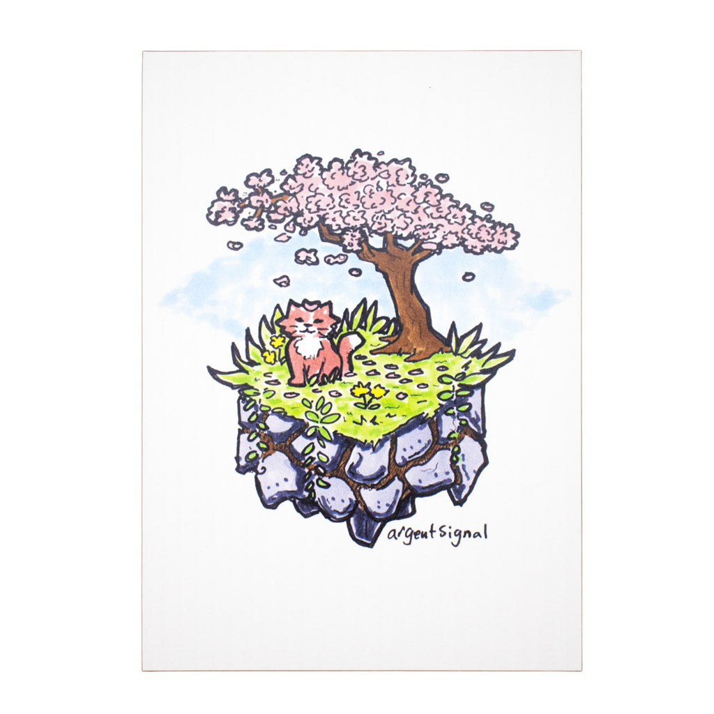 Spring Cat Island - Print