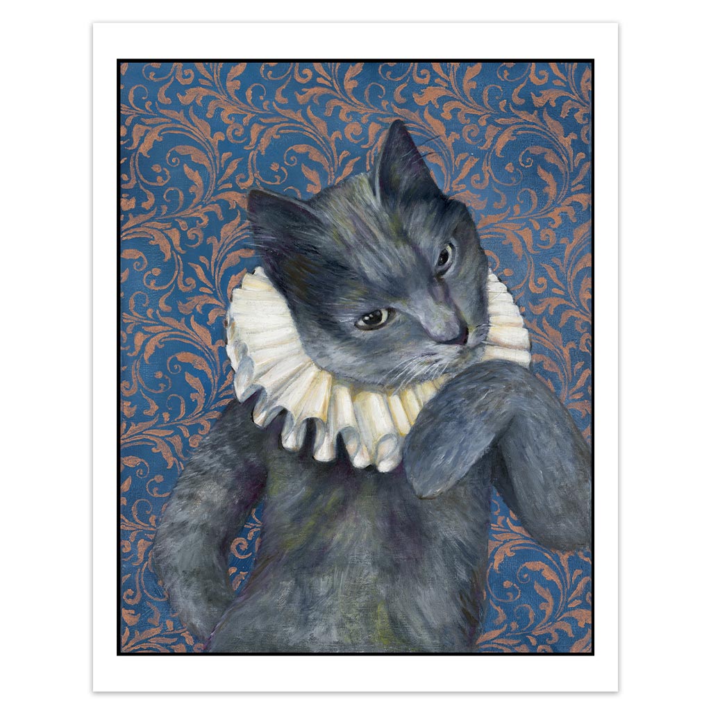 Frilly Cat - Print