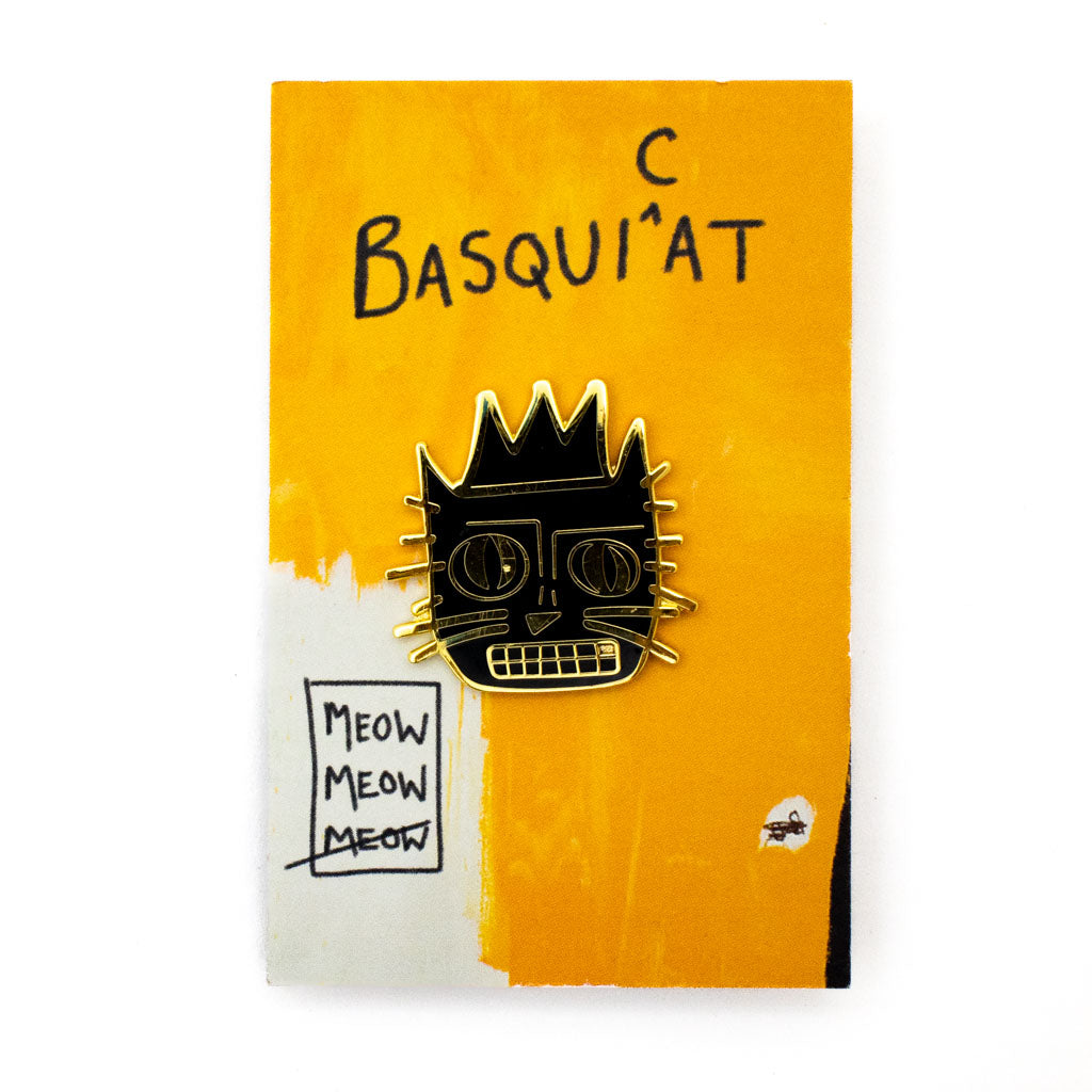 BasquiCAT - Cat Artist Pin