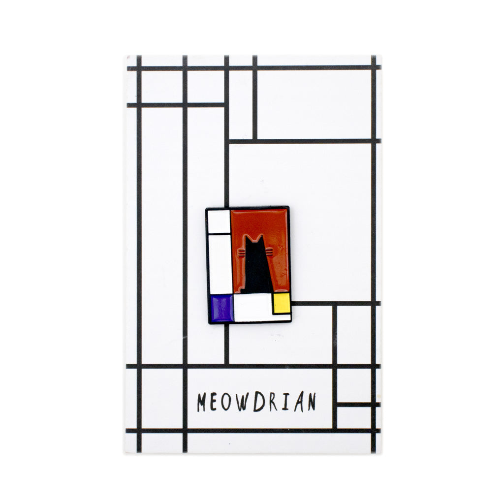 Meowdrian - Pin