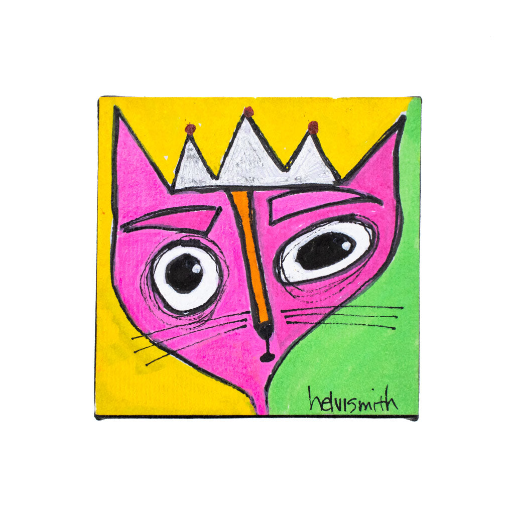 Pinky Kitty - Original Painting