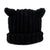 Black Cat - Knitted Hat