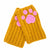 Mustard Cat Paws - Knitted Gloves