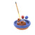 Blue Cat-Sitta Balloons - Ceramic Incense Burner