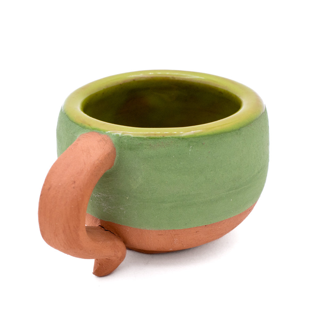 Green Espresso Cat  - Ceramic Mug
