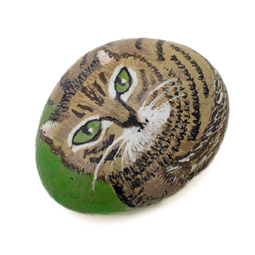 Green Eye Face - Cat Rock