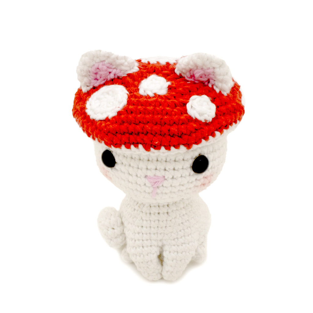 amigurumi crochet mushroom 