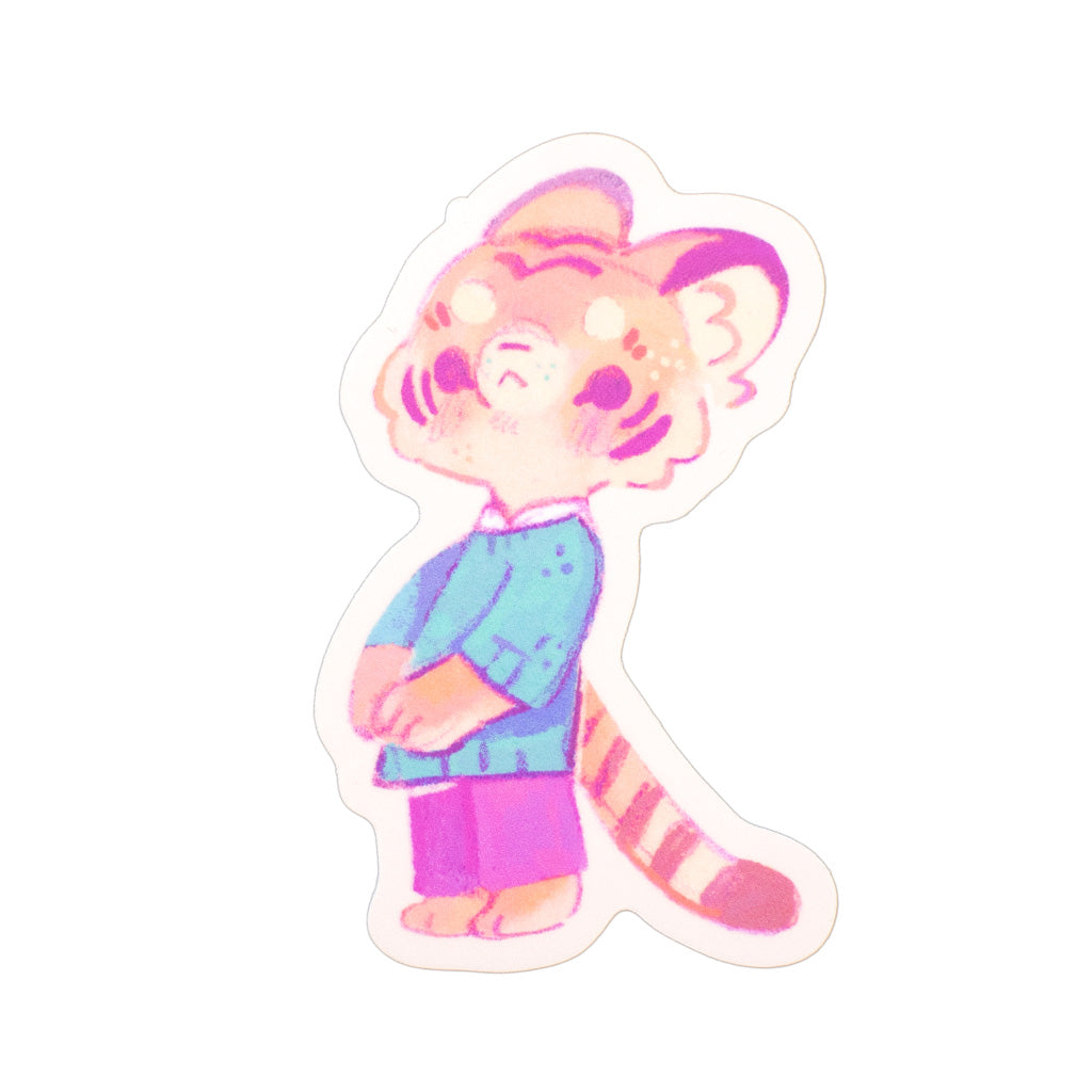 Sweater Tiger - Sticker