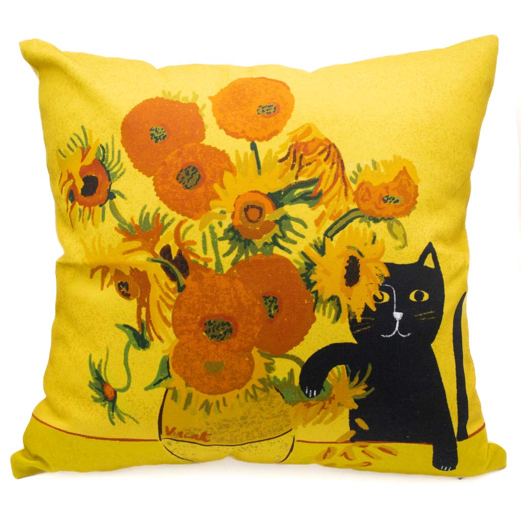 Vincat's Sunflowers - Cat Cushion
