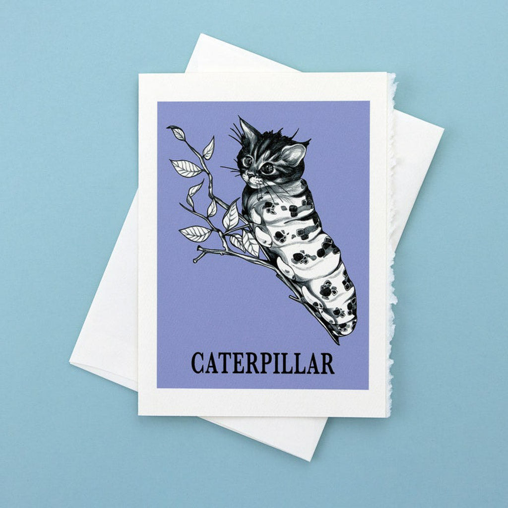 Caterpillar - Greeting Card