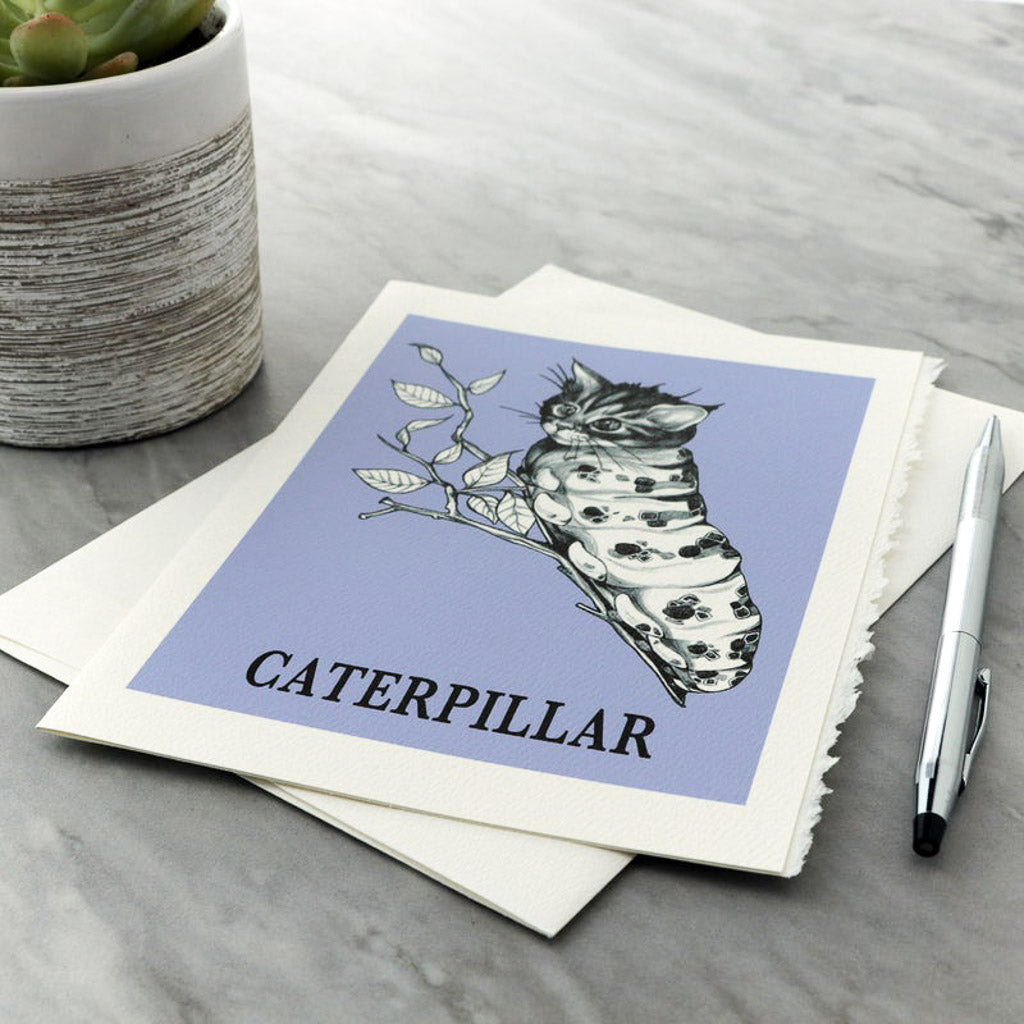 Caterpillar - Greeting Card