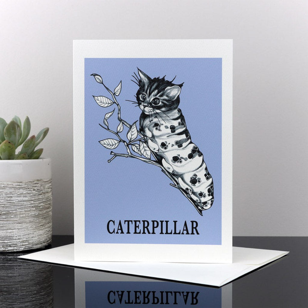 Caterpillar - Greeting Card