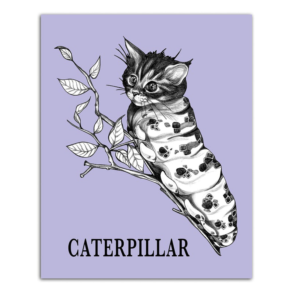 Caterpillar - Hybrid Cat Print