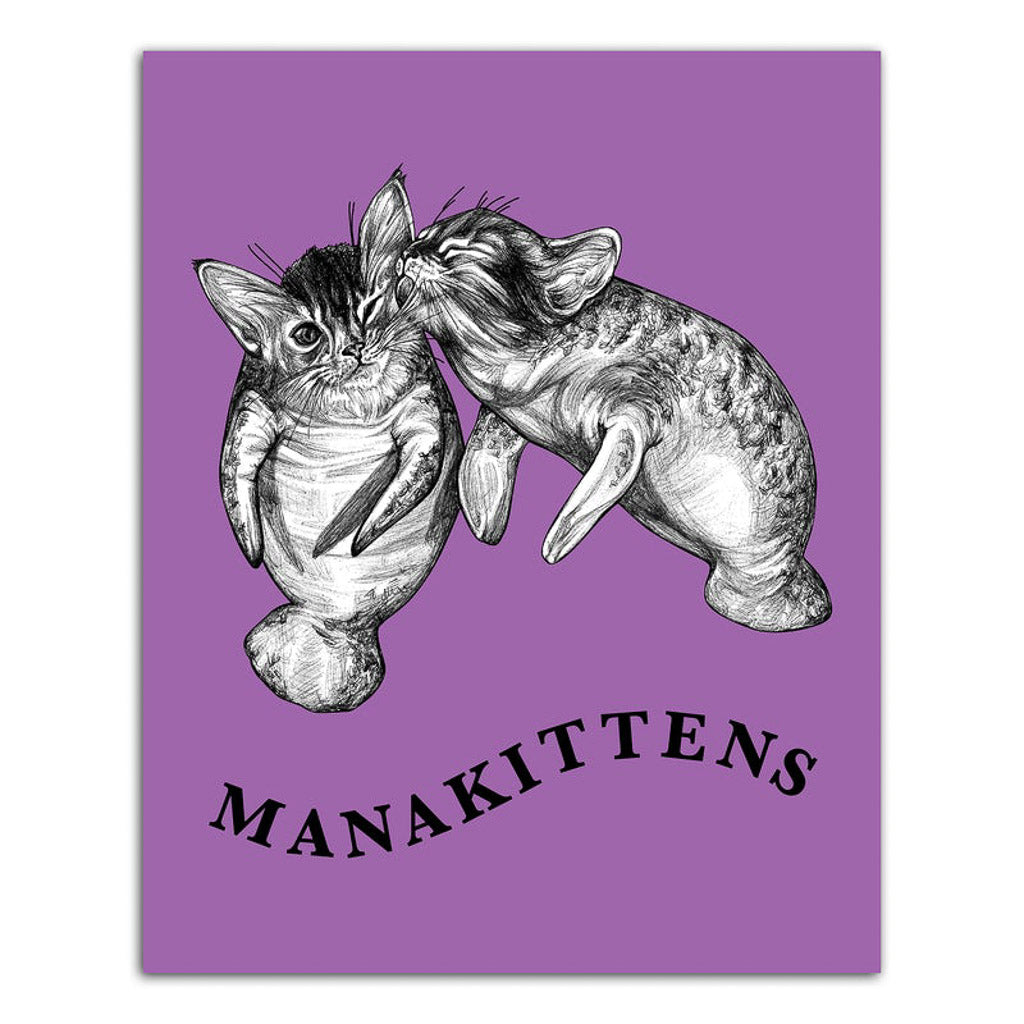 Manakittens - Cat Art Print