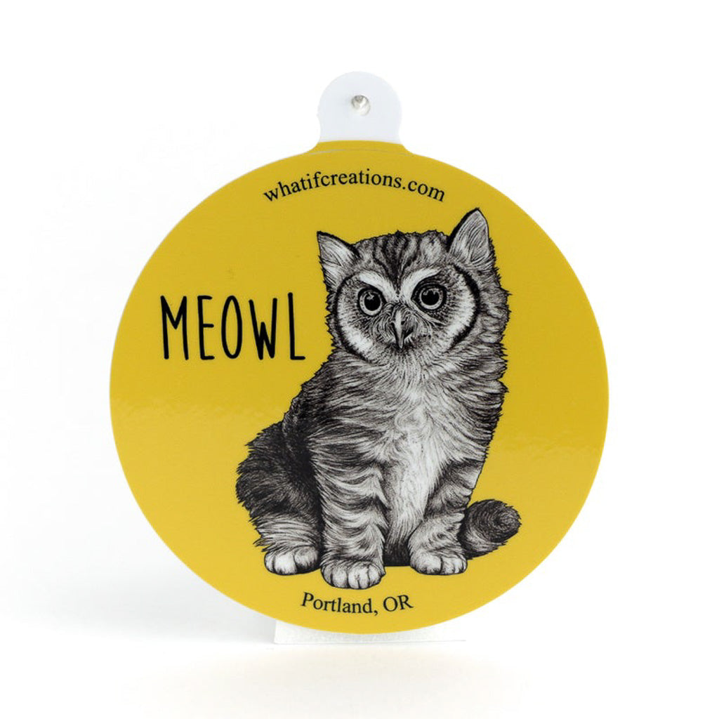 Meowl - Sticker