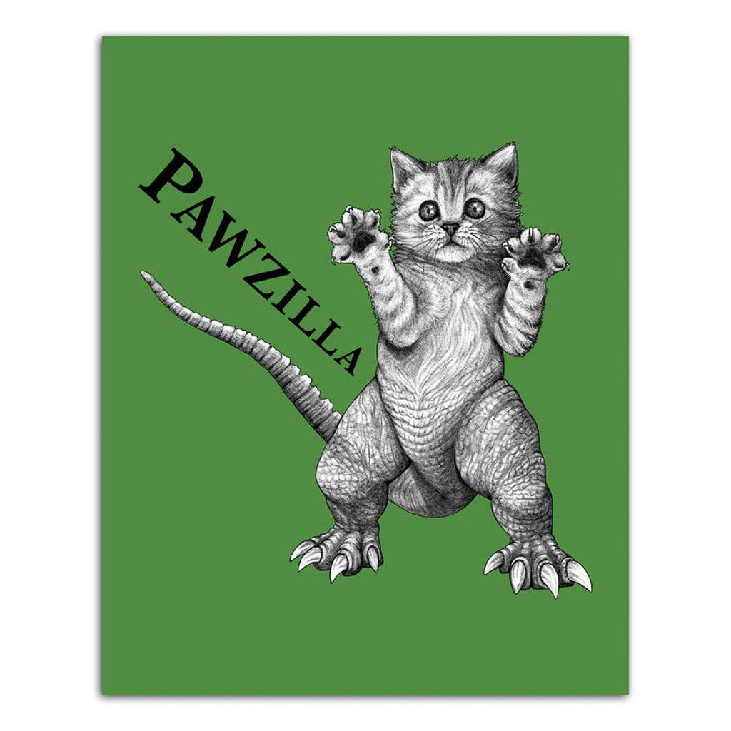 Pawzilla - Print