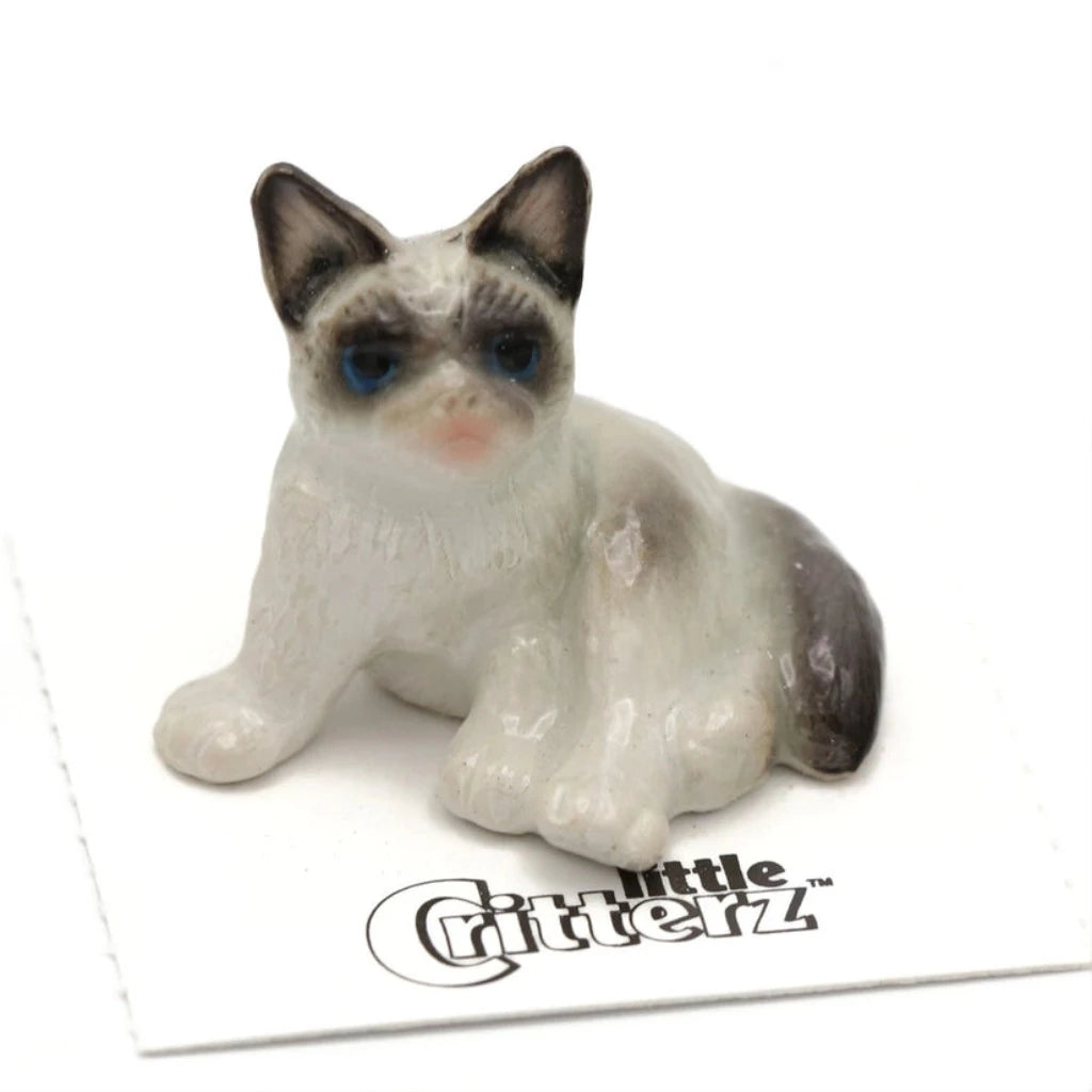 Grumpy Cat - Porcelain Miniature Figure