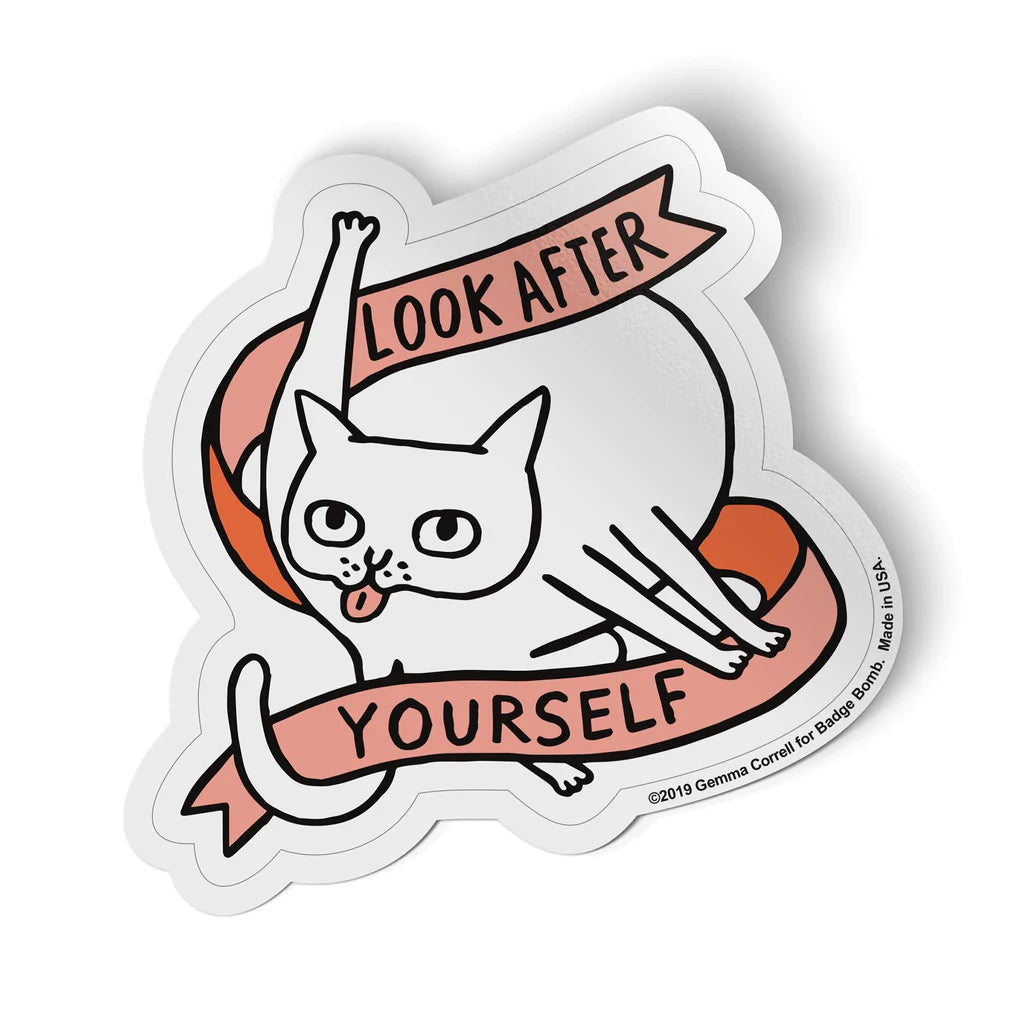 Look After Yourself - Die Cut Sticker