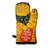 Orange Tabby Cat Keep Calm and Cook On - Oven Mitt