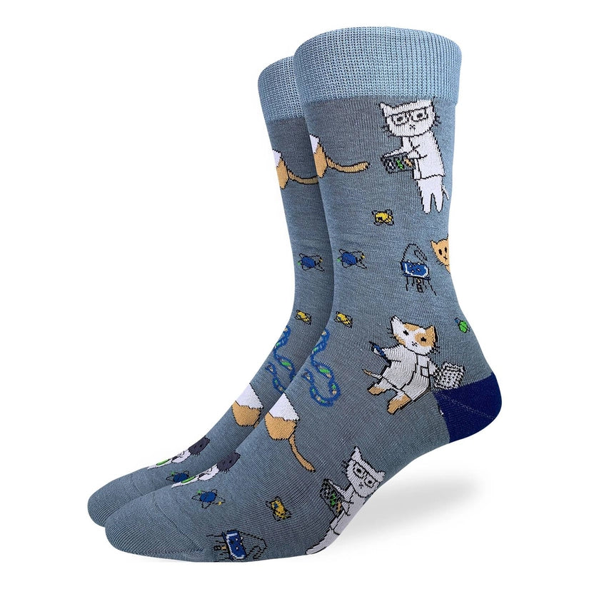 Science Cats - Adult Socks
