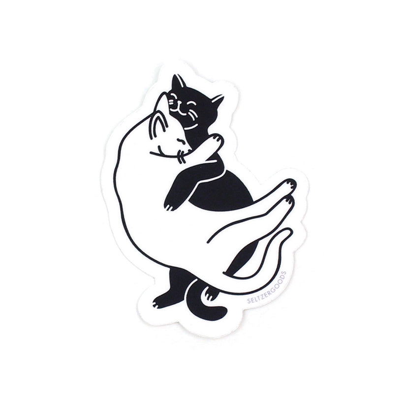 Snuggle Cats - Sticker