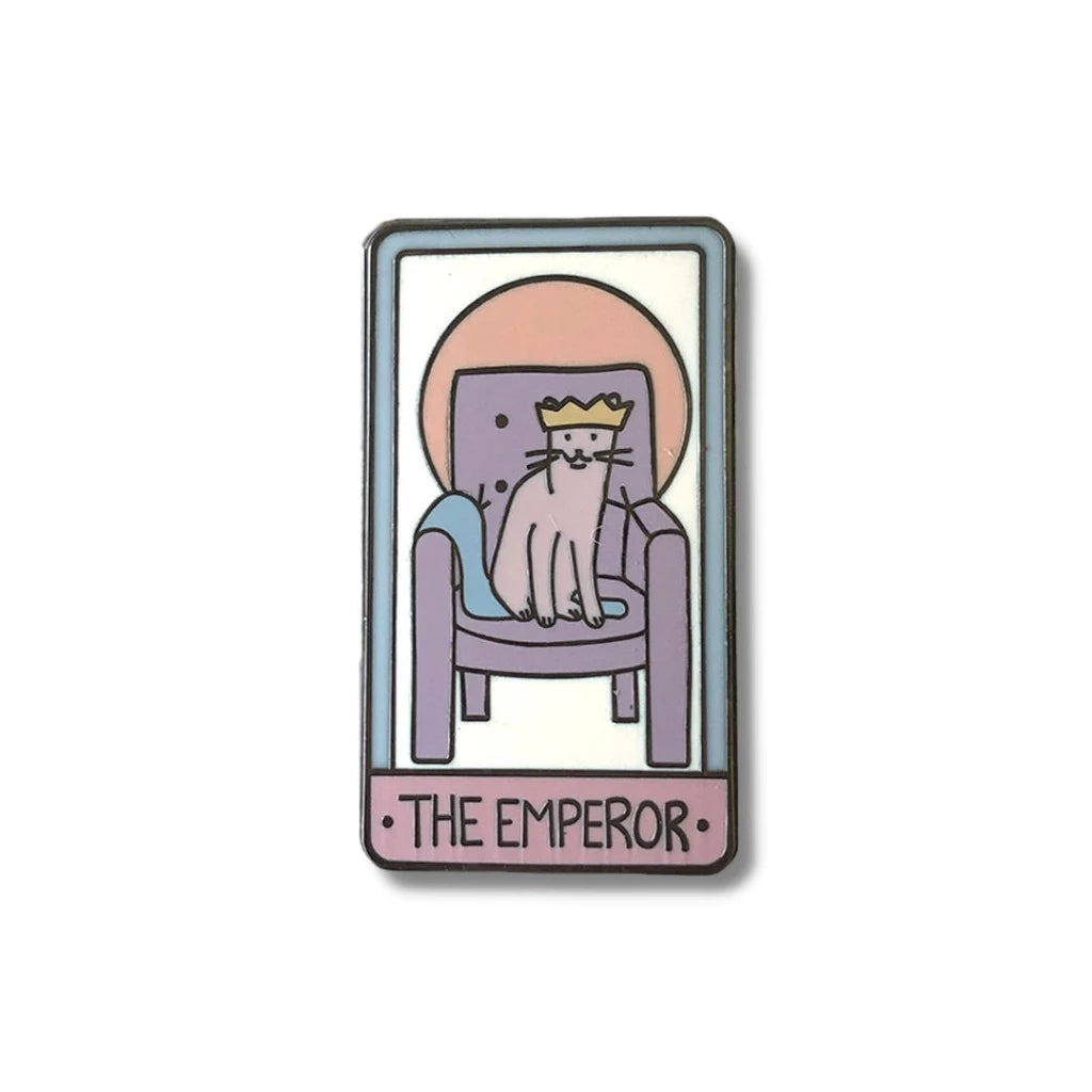 The Emperor Tarot Card - Enamel Pin