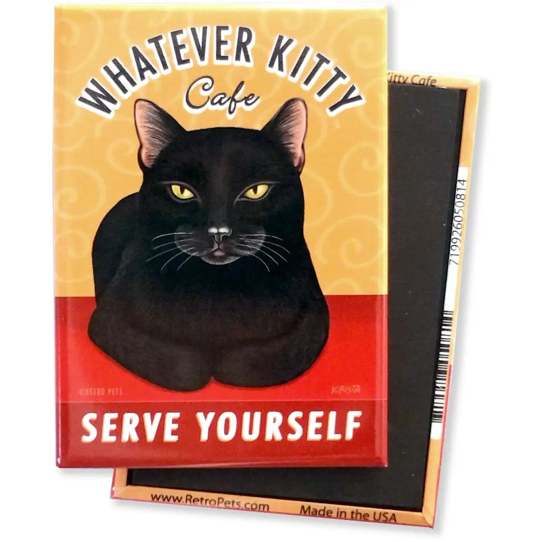 Whatever Kitty Cafe - Magnet