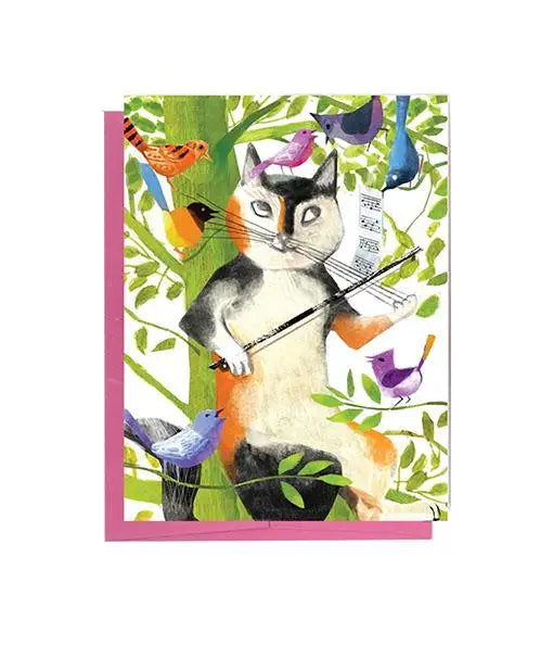 Whisker Violin - Greeting Card